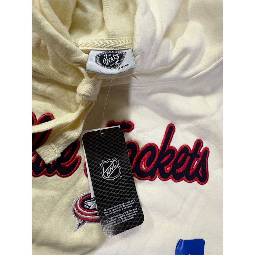 NWT Columbus Blue Jackets NHL Hockey Pullover Hoodie Sweatshirt Men's Size L - Picture 7 of 10